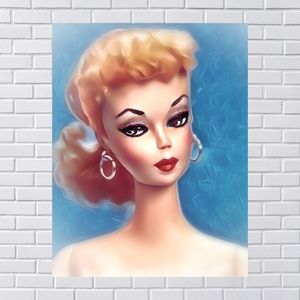 Vintage Barbie Art prints
